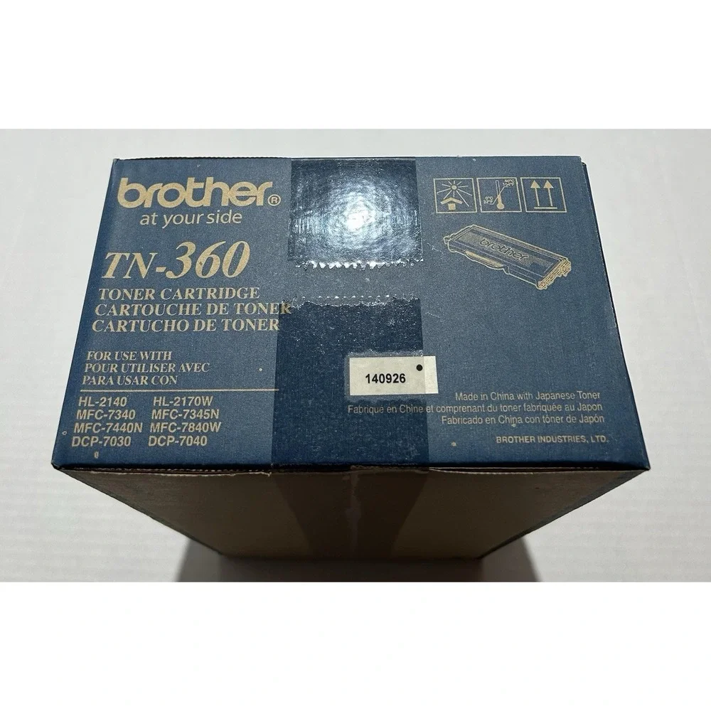 *Genuine* Brother TN-360 High Yield Toner Cartridge - Black